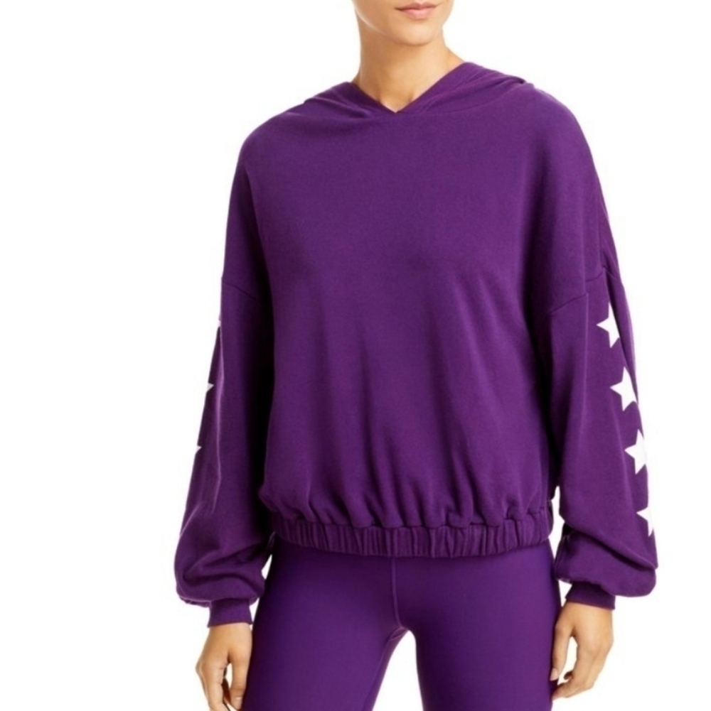 NWT✨️AQUA ATHLETIC PURPLE HOODIE SIZE SMALL